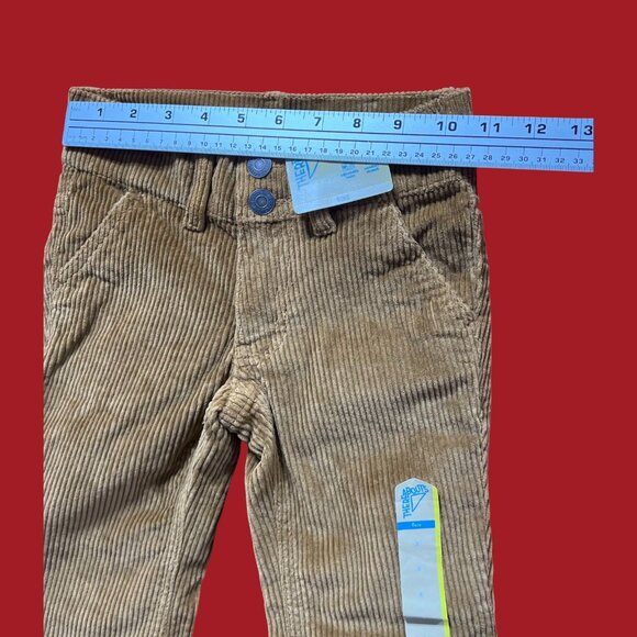 Thereabouts - Girls Flare Corduroy Pant - Brown - 4 - Picture 3 of 15